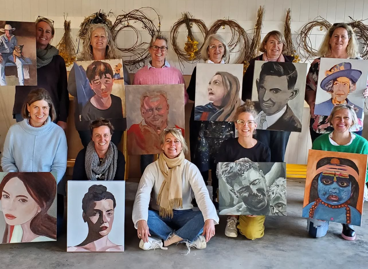 Kim Harding’s PORTRAITURE PAINTING Weekend thumbnail